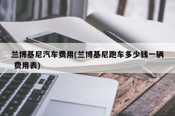 兰博基尼汽车费用(兰博基尼跑车多少钱一辆 费用表)