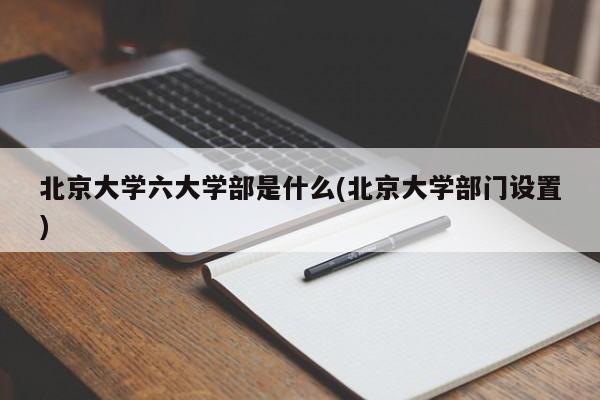 北京大学六大学部是什么(北京大学部门设置)